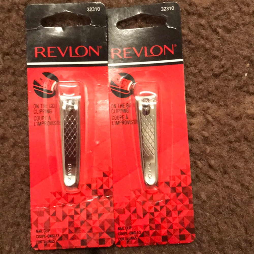 Revlon nail clippers two pair